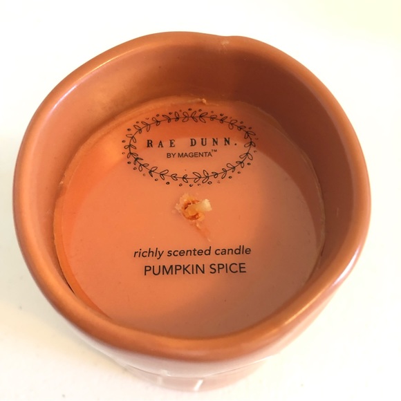 ❌SOLD❌Rae Dunn Hello Fall Pumpkin Spice Scented Jar Candle - Picture 3 of 5